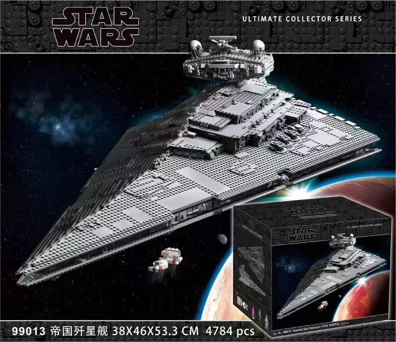 King 99013 - Imperial Star Destroyer - Pieces count: 4784